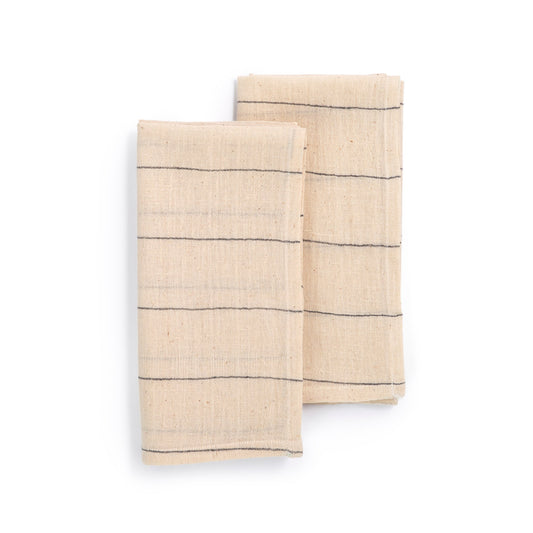 Handwoven Organic Cotton Napkin Set