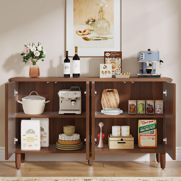 Reeded Wood-Grain Buffet Sideboard – buffet (view 5) | Roost & Roam