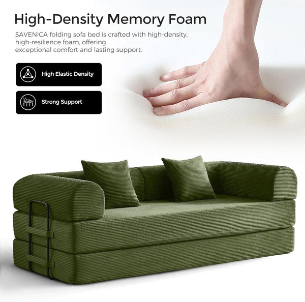 Corduroy Convertible Sofa Bed