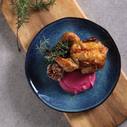 Speckled Ceramic Dinner Plate Set