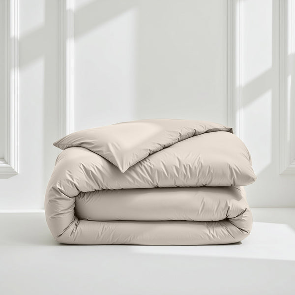 Sateen Cotton Stripe Duvet Cover