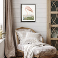 Vintage Flamingo Framed Art Print