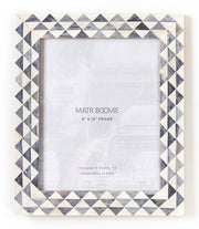 Triangle Mosaic Bone Tile Picture Frame