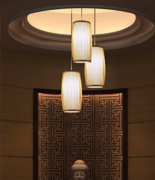 Woven Bamboo Wall Sconce Lamp