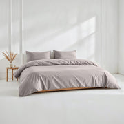 Sateen Cotton Stripe Duvet Cover