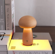 Mushroom-Form Rechargeable Touch Lamp