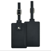 Faux Leather Luggage Tag