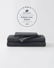Stonewashed European Linen Sheet Set