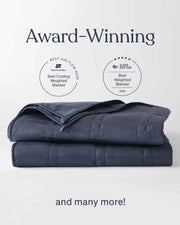 Weighted Cotton Throw Blanket