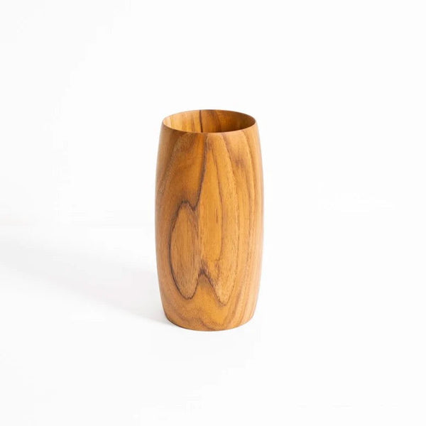 Teak Wood Utensil Holder