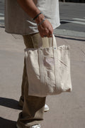 Recycled Canvas Labour Tote Bag