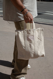 Recycled Canvas Labour Tote Bag