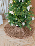 Chunky Knit Christmas Tree Skirt
