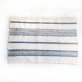 Hand-Woven Striped Cotton Bath Mat