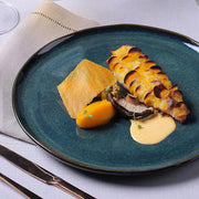 Reactive Glaze Dinner Plate Set