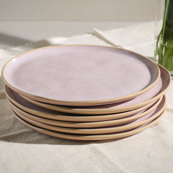 Reactive Glaze Dinner Plate Set