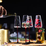 Concave Champagne Glasses