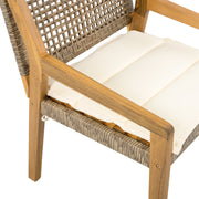 Acacia and Wicker Outdoor Dining Set — additional product view 18