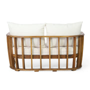 Acacia Wood Outdoor Loveseat Set — additional product view 14