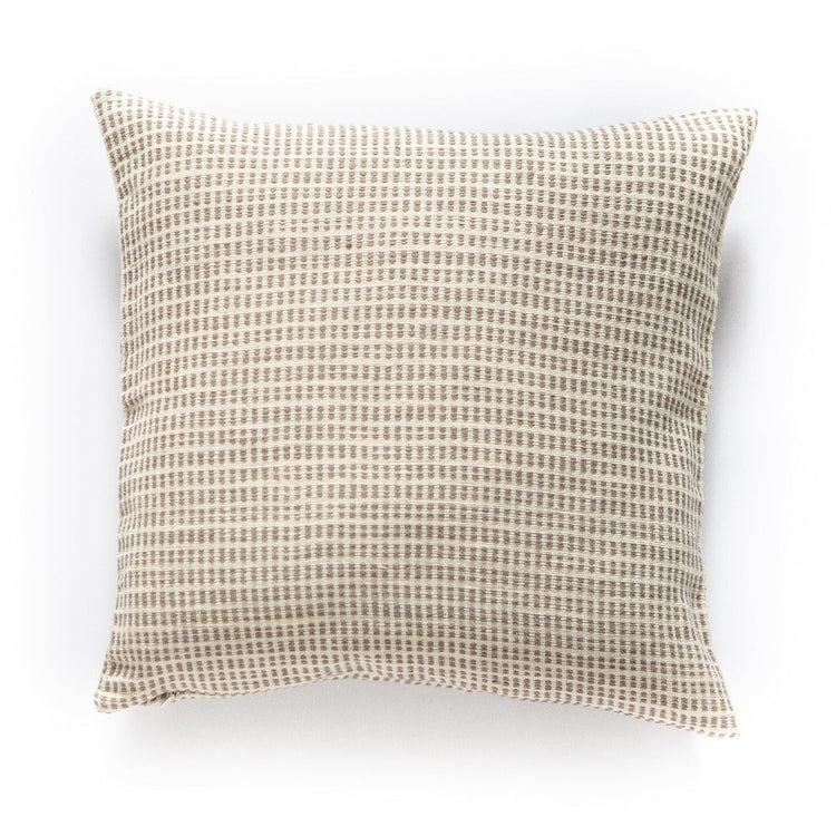 Pick-Up Weave Cotton Pillow Cover