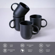 Speckled Ceramic Mug Set of Four