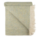 Herringbone Lambswool Fringe Throw