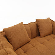 Channel-Tufted Boucle Loveseat Sofa — additional product view 18