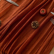 Terracotta Cheesecloth Gauze Table Runner Set