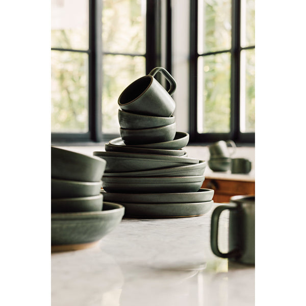 Reactive Glaze Ceramic Dessert Bowl Set