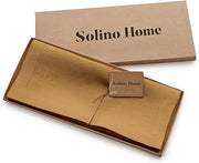 Caramel Linen Table Runner