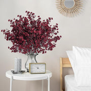 Burgundy Silk Baby's Breath Stems Set