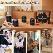 Autumn Soy Wax Candle Set Four Pack