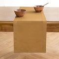 Caramel Linen Table Runner