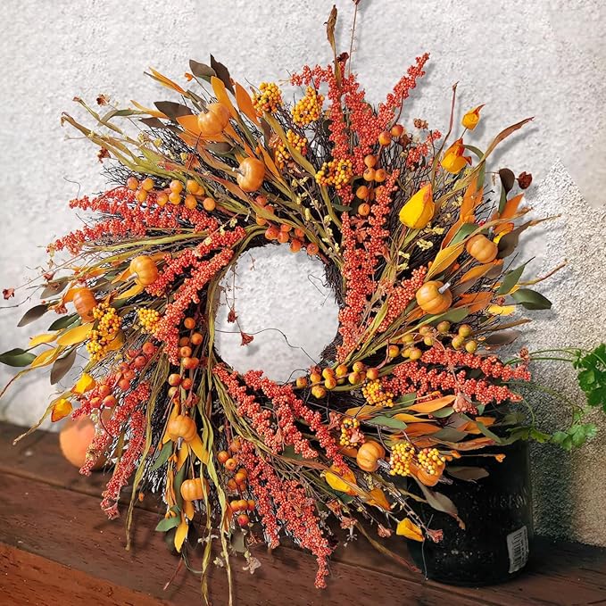 The wreath that earns its spot on the door