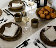 Natural Linen Dining Table Runner