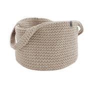 Chunky Crochet Round Storage Basket