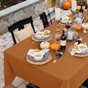 Stain-Resistant Polyester Rectangle Tablecloth