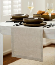 Natural Linen Dining Table Runner