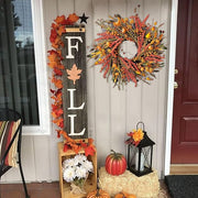 Harvest Berry and Pumpkin Fall Wreath