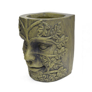 Green Man Cast Stone Garden Planter