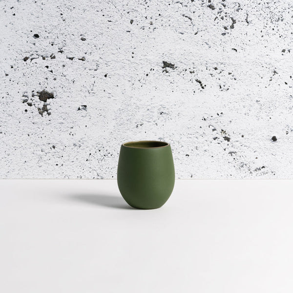 Matte Stoneware Coffee Cup Set