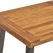 Acacia and Woven Wicker Outdoor Dining Set — additional product view 19
