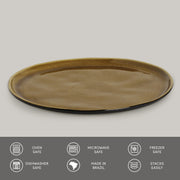 Speckled Ceramic Dinner Plate Set