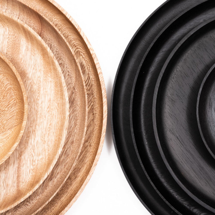 Rosa Morada Round Wood Platter