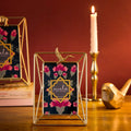 Gold Wire Crane Photo Frame