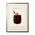 Watercolor Mulled Wine Recipe Print