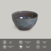 Speckled Ceramic Bowl Set of Six