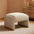 Ribbed Corduroy Upholstered Ottoman – ottoman | Roost & Roam