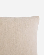 Boucle-Texture Memory Foam Throw Pillow