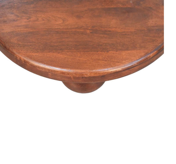 Round Mango Wood Bola Coffee Table